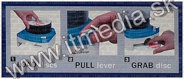 Image of DiscPod Disc Dispenser *Blue* (IT1078)