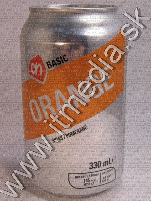 Image of AH Basic NARANCS (jaffa) ízű üdítő 330ml (Alumínium dobozos) (IT11730)