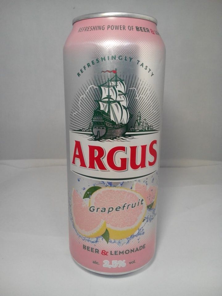 Image of Argus Radler Sör (Grapefruit) 500ml (IT12442)