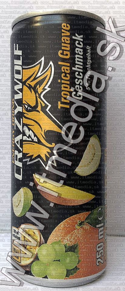Crazy Wolf Energia Ital 250ml Dobozos Egzotikus Guava mix (IT14149) Image of Crazy Wolf Energia Ital 250ml Dobozos Egzotikus Guava mix (IT14149)