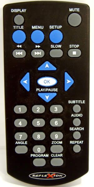 Image of RefleXion Portable DVD Player with 7inch display (IT3978)