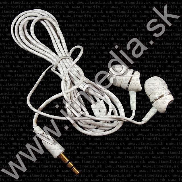 Image of IT Media *White*  Silicon Earphone 3.5mm (IT8581)