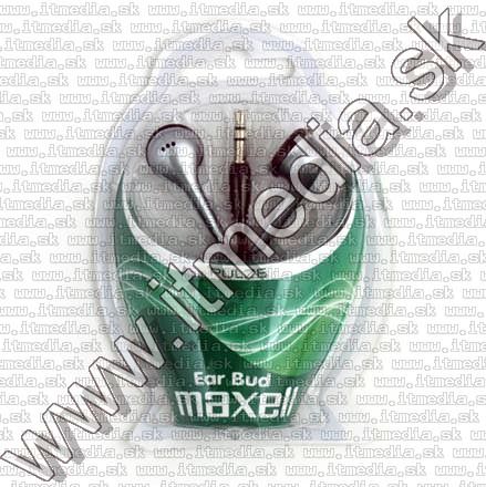 Image of Maxell Earphone PULZE (Silver-Black) (IT8379)