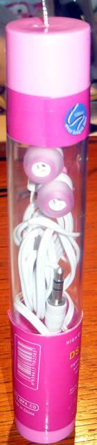 Image of DS-H01 Earphone 3.5mm *pink* (IT5784)