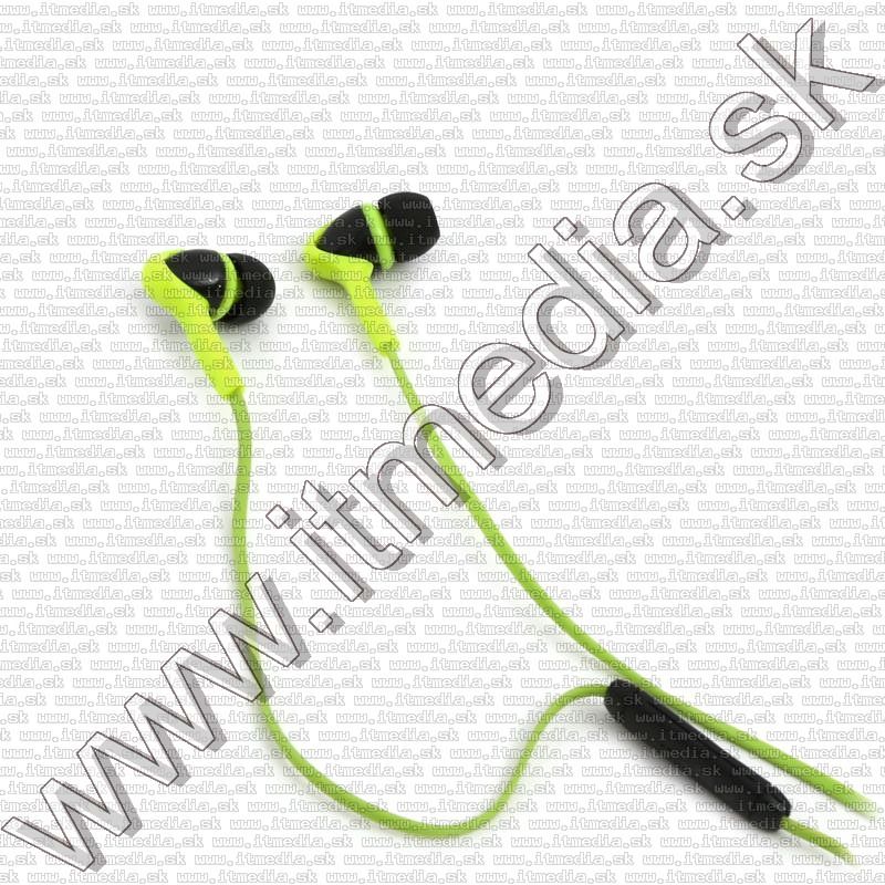 Image of Omega Freestyle Silicone Headset FH1012 Green *Grand Bass* (IT11978)