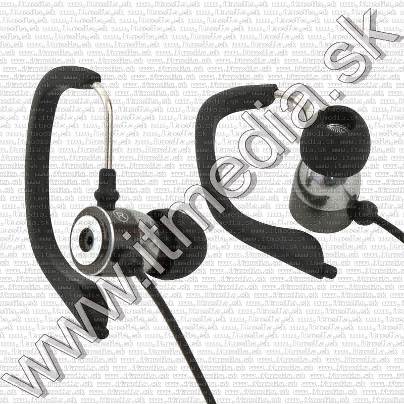 Image of Omega Freestyle Silicone Sport Headset FH1018 Silver-Grey (IT11958)