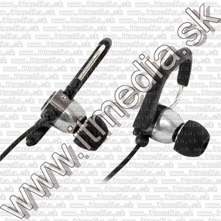 Image of Omega Freestyle Silicone Sport Headset FH1018 Silver-Grey (IT11958)