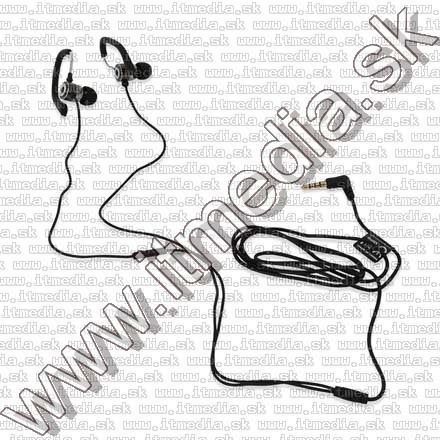 Image of Omega Freestyle Silicone Sport Headset FH1018 Silver-Grey (IT11958)