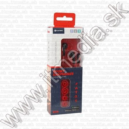 Image of Platinet Silicone Sport Headset PM1031 Red (42945) (IT11999)