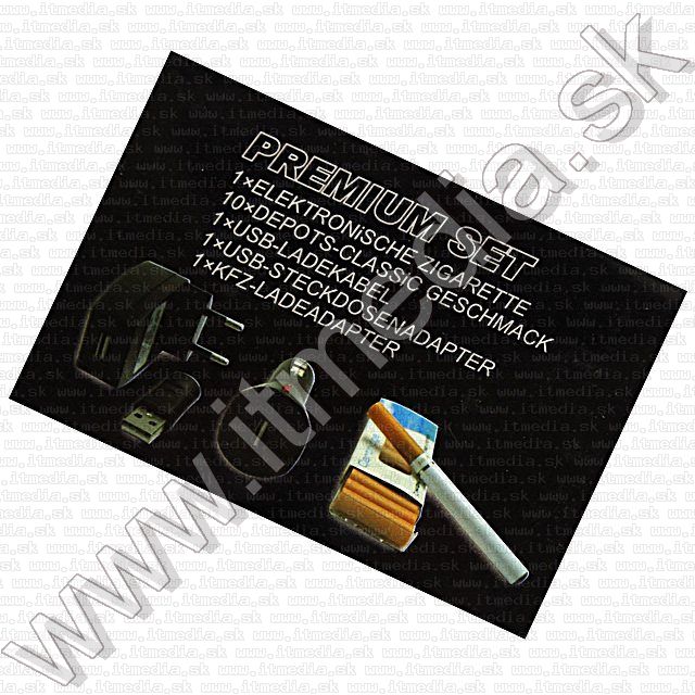 Image of Elektromos E-cigi (nikotinmentes) keszlet (IT9477)