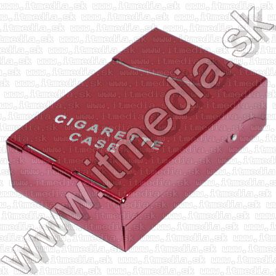 Image of Elektromos cigi készlet (5-os fajta) fém dobozos (Piros) (IT9116)