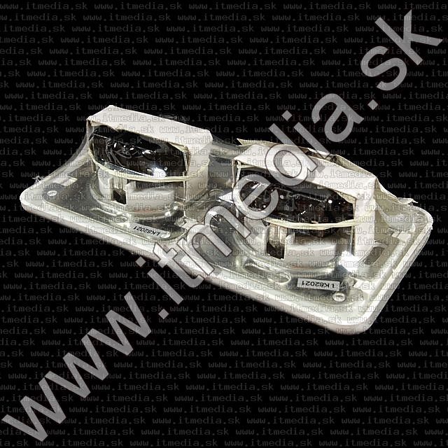Image of Heitech Electrical Outlet (Socket) *wall-mount* double (IT8289)
