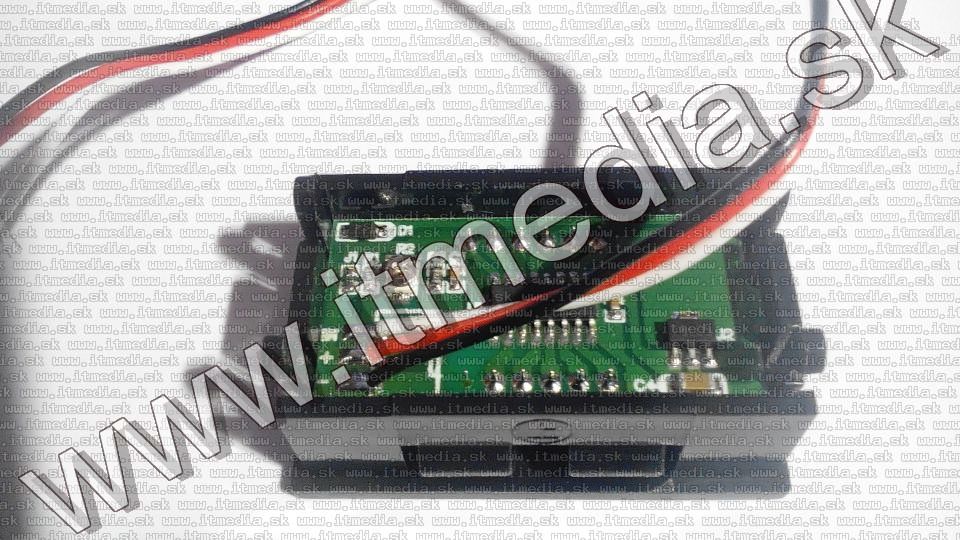 Image of Elektronikai műszer *Feszültség mérő 0-99V 3 vezetékes (3 szegmens piros) (IT10501)