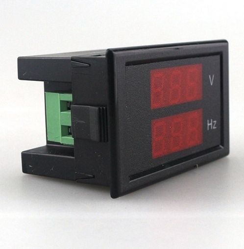 Image of Elektronikai műszer Feszültség mérő 80-300V AC Dupla kijelzős (Frekvencia) (IT12557)