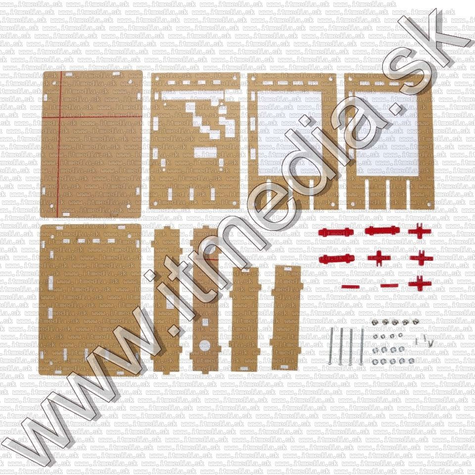 Image of DSO 138 Oszcilloszkóp akril ház (csak a ház!) (IT12510)