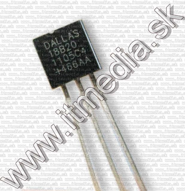 Image of Elektronikai alkatrész *Hőfok szenzor IC* DS18B20 1-wire (IT10500)