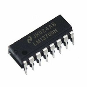 Image of Electronic parts *Analog Gain Controller* LM13700N DIP-16 (IT14217)