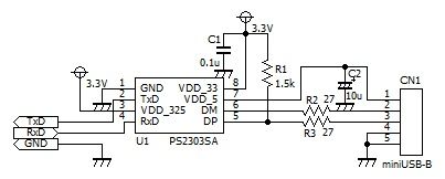 Image of Electronic parts *USB-TTL* (RS232) PL2303SA SOP8 info! (IT12183)