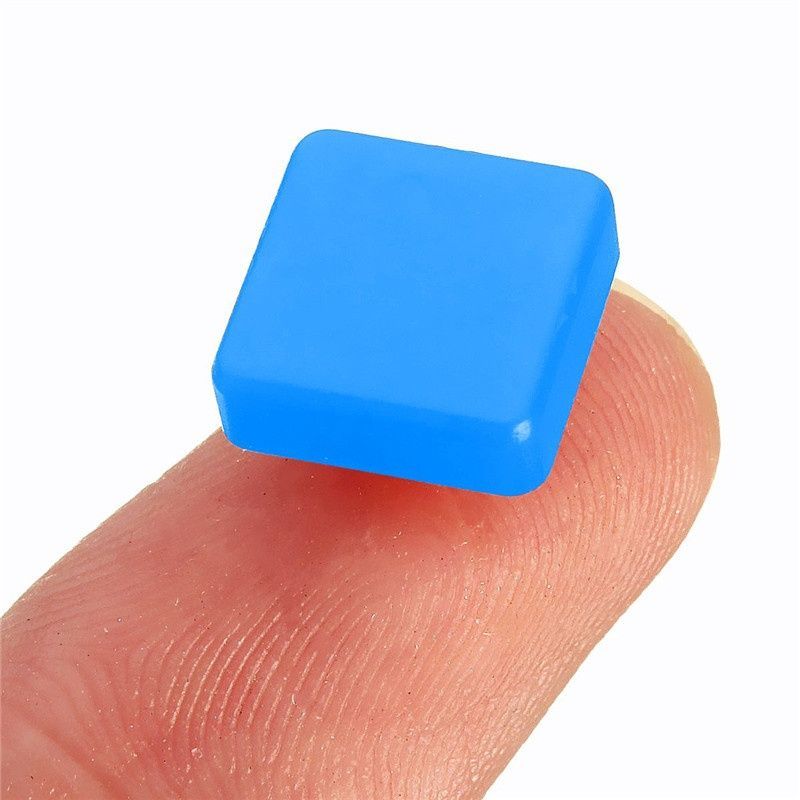 Image of Elektronikai alkatrész *Nyomógomb kupak* műanyag INFO! 10x10x3mm (IT12319)