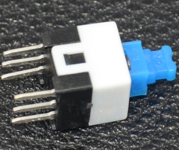 Image of Nyomógombos Elektromos kapcsoló *PUSH* 2 állás 2 áramkör 1A 30V (IT12199)
