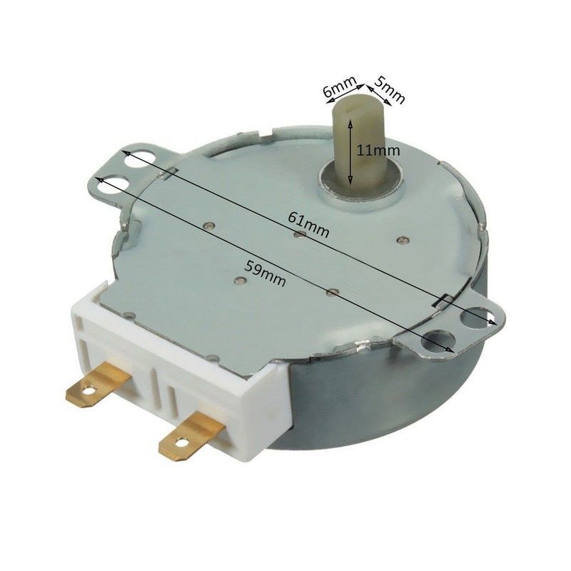 Image of Synchonous Motor (Microwave Turntable) 4 RPM TYJ50-8A7 (IT13720)