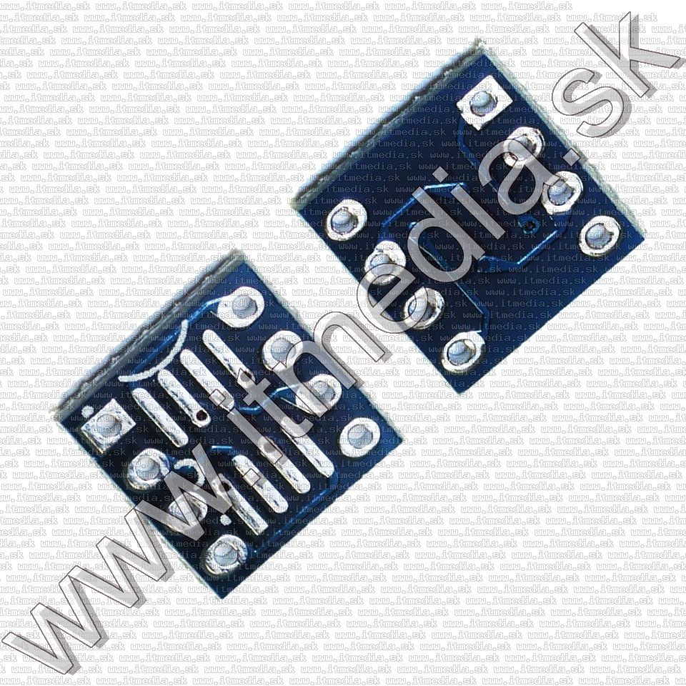 Image of Elektronikai alkatrész (Tokozás konverter) DIP-8 -ról SOP8 (IT12040)