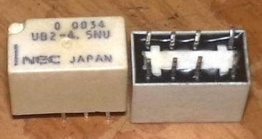 Image of Elektronikai alkatrész *4.5V SMD DC relé* (IT12633)