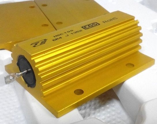 Image of Elektronikai alkatrész *Ellenállás* 6.2Ω (Ohm) 100W Fém HSC-100 axial (IT12784)