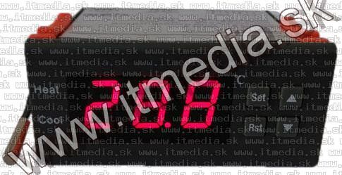 Image of Programozható Digitális termosztát (hőfokszabályozó) 230V 10A Hűtő vagy fűtő (IT10783)