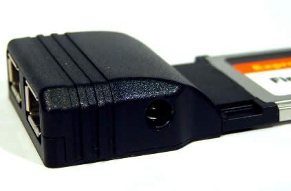 Image of Firewire IEEE 1394 ExpressCard (2 port) (IT3767)