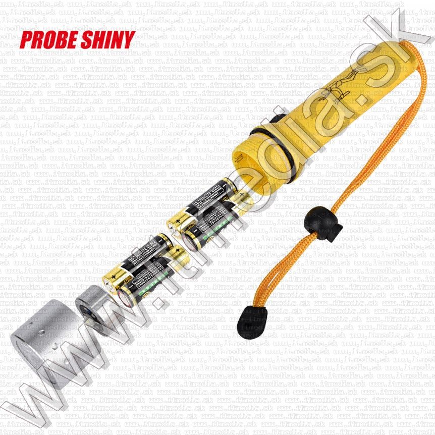 Image of LED búvárlámpa (pecalámpa) 3w Narancs (Hideg fehér) (IT12927)