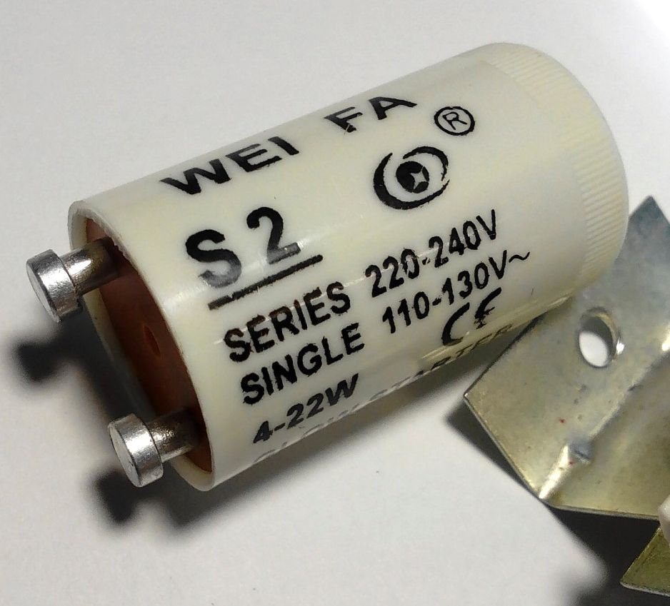 Image of Fluorescent (Glow) S2 starter 4-22w Bulk (IT12489)