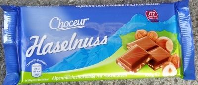 Image of Choceur Hazelnut Milk Chocolate 100g  UTZ (IT11718)