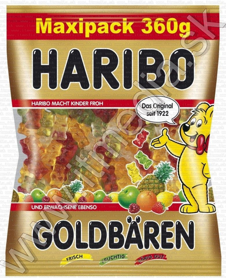 Haribo gumicukor *Gumimaci* 360g (IT11719) Image of Haribo gumicukor *Gumimaci* 360g (IT11719)
