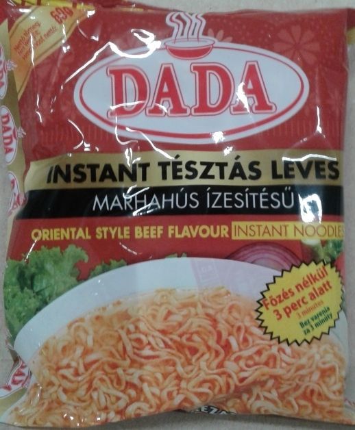 Image of Dada instant leves (tészta) 60g Marhahús (info!) (IT12730)