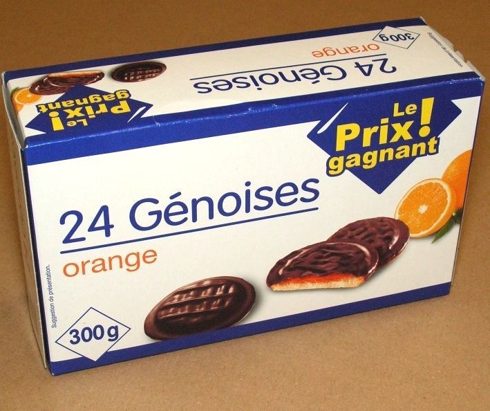 Image of LP 12 csokis süti Narancs töltelékkel 300g (IT13305)