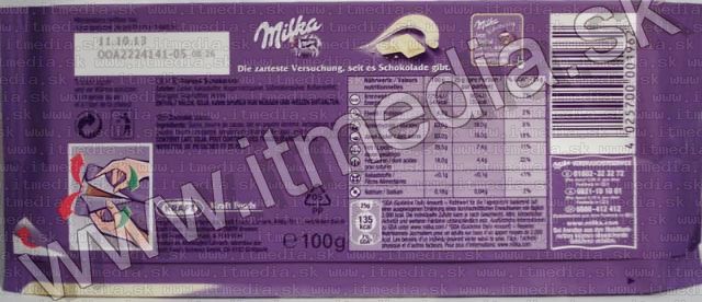 Image of Milka Chocolate 100g Weisse Schokolade (IT8604)