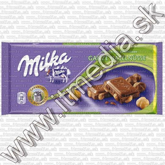 Image of Milka Chocolate 100g Whole Haselnuss (IT11714)