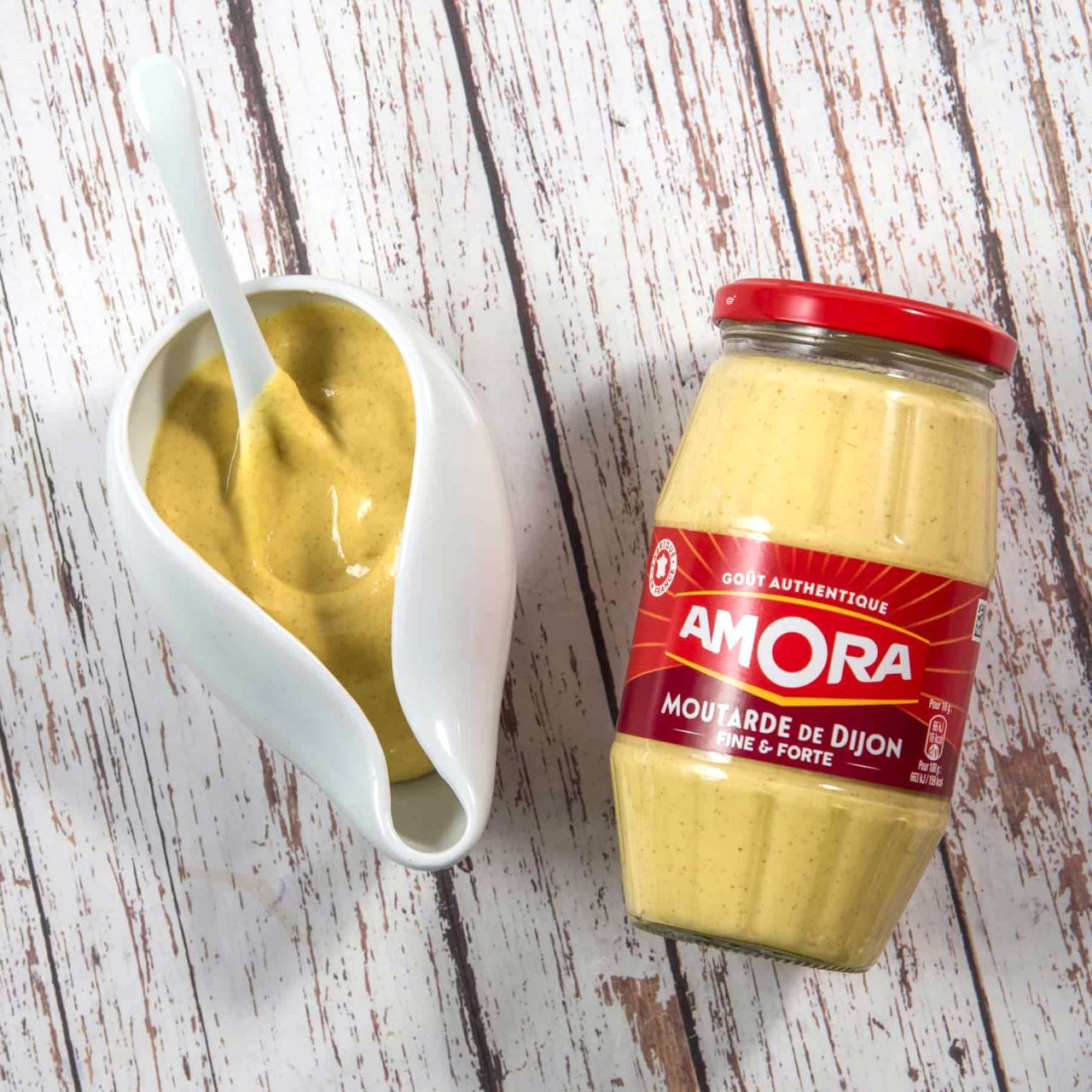 Image of Dijon Mustard (AMORA) 440g (IT14001)