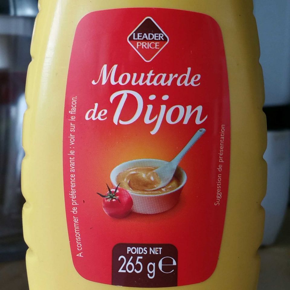 Image of Dijon Mustard (Leader Price) 265g (IT14002)