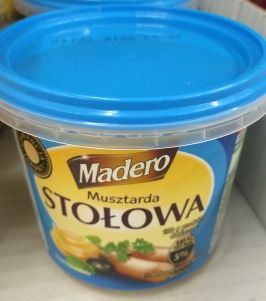 Image of Lengyel Mustár (Madero) 210g Asztali (Műanyag dobozos) (IT12723)