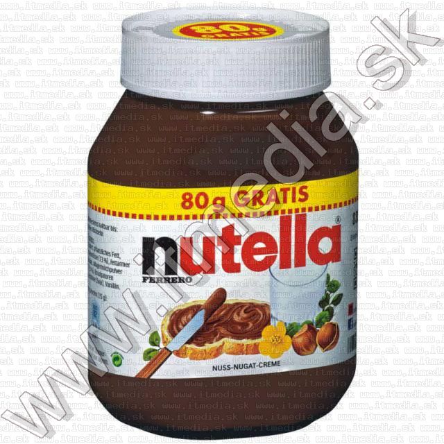 Image of Nutella mogyorókrém, 800+80 gramm (Német) (IT10566)