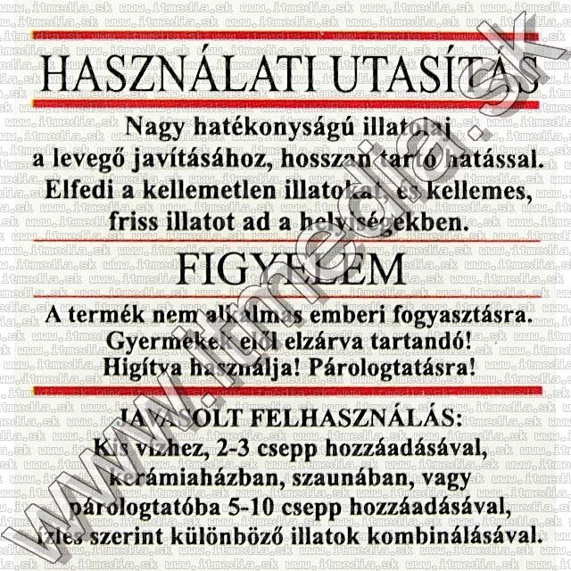 Image of Illóolaj 10ml *Erdei Gyümölcs* no. 19 (IT9092)