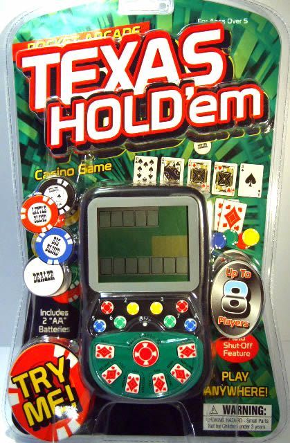 Image of TEXAS Hold-em Handheld Casino Game (IT3248)