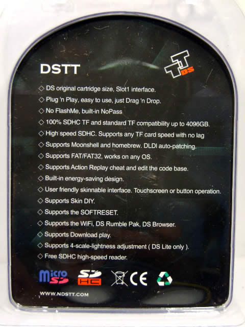 Image of DSTT for Nintendo DS BULK (IT3407)