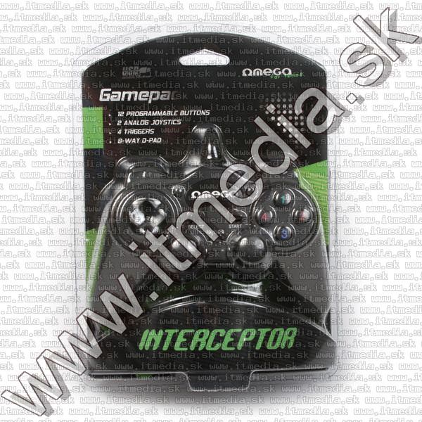 Image of Omega USB  PC Gamepad *Interceptor* (41089) (IT11551)