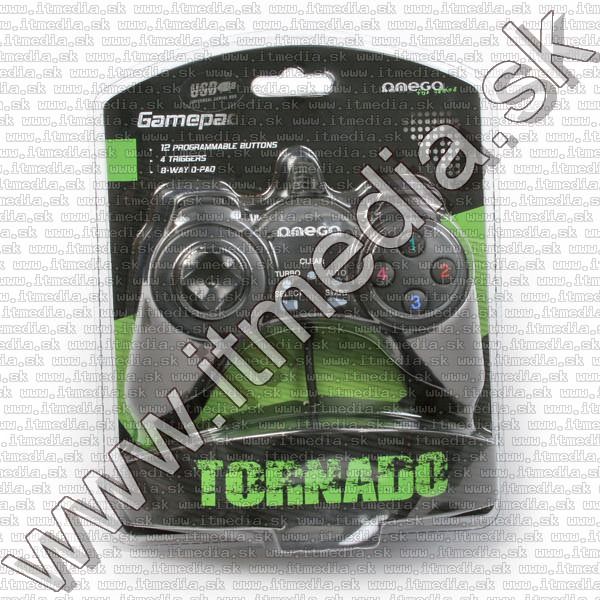 Image of Omega USB  PC Gamepad *Tornado* (41087) (IT11550)