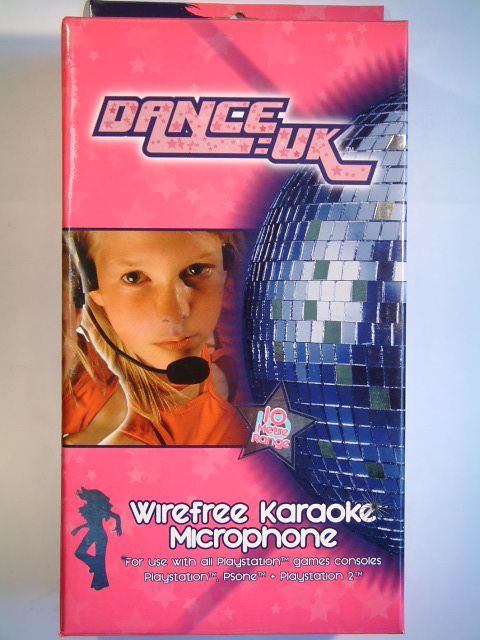 Image of PlayStation 2 (PS-2) wireless KARAOKE set (IT2267)