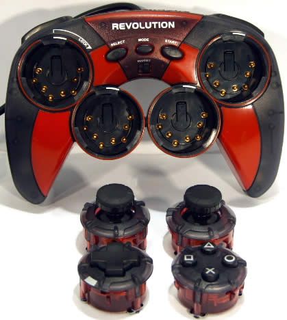 Image of Phoenix Revolution Playstation PS2 Game Controller (IT4022)