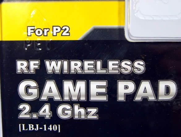 Image of Wireless PlayStation PS-2 game controller LBJ-140 (IT3688)
